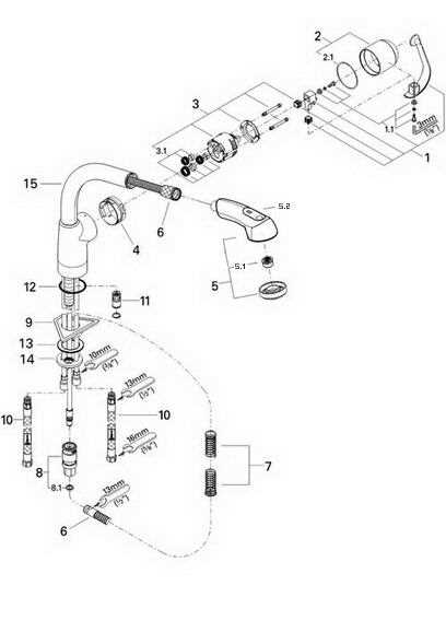 grohe ladylux plus parts diagram