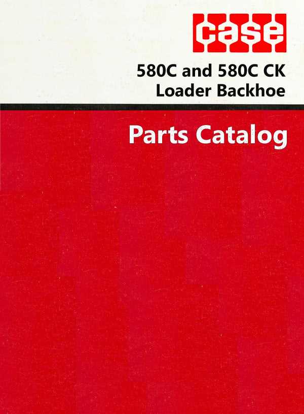 case 580c parts diagram