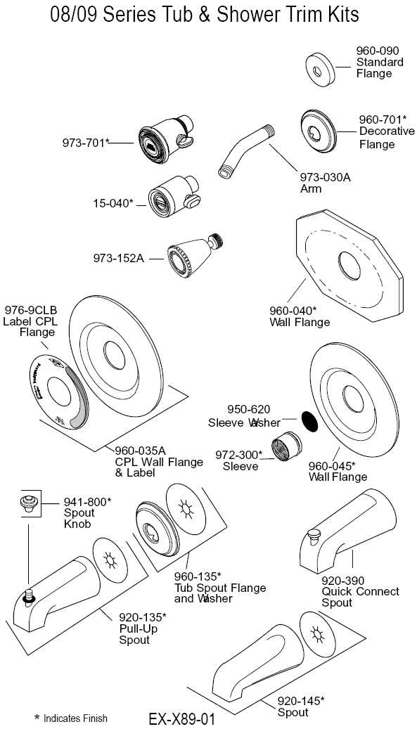 old kohler faucet parts diagram