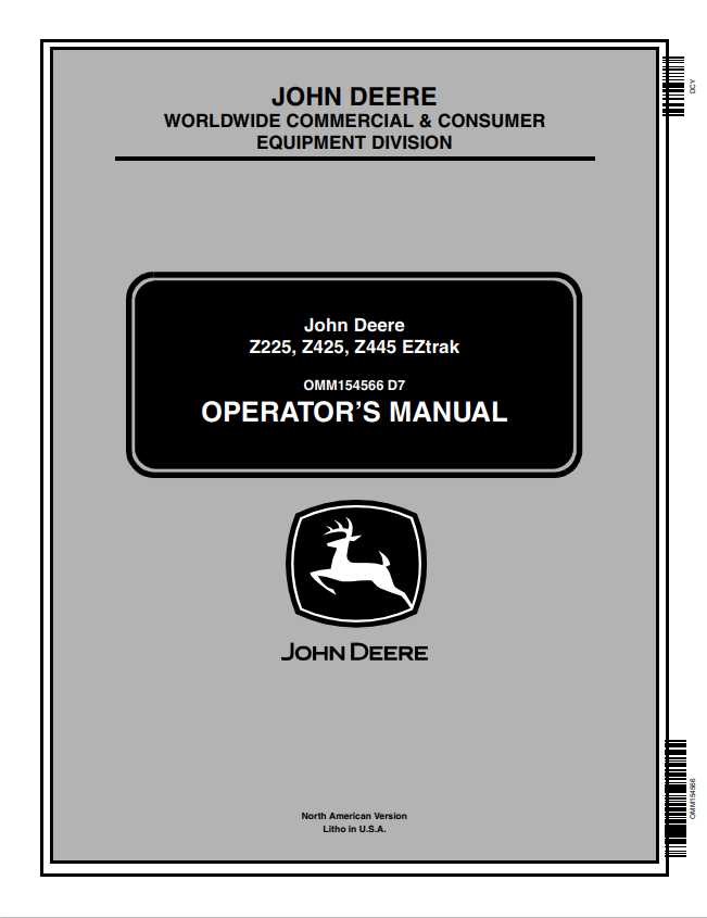 eztrak z225 john deere z225 parts diagram