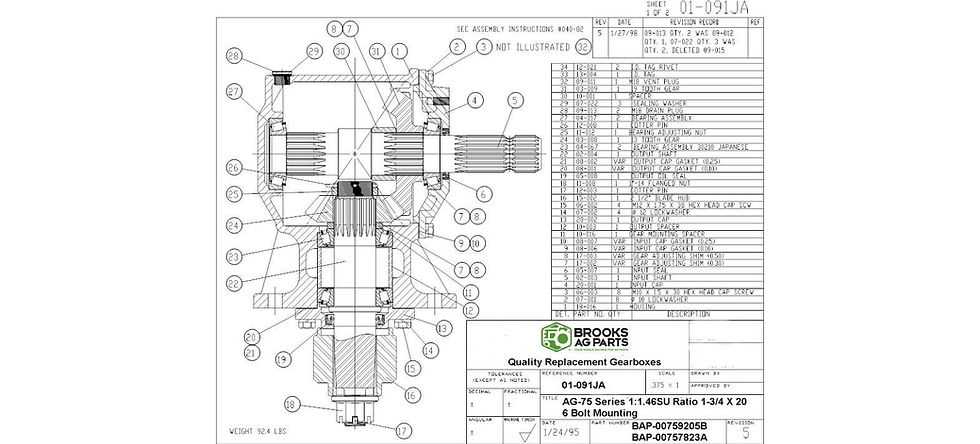 rhino bush hog parts diagram