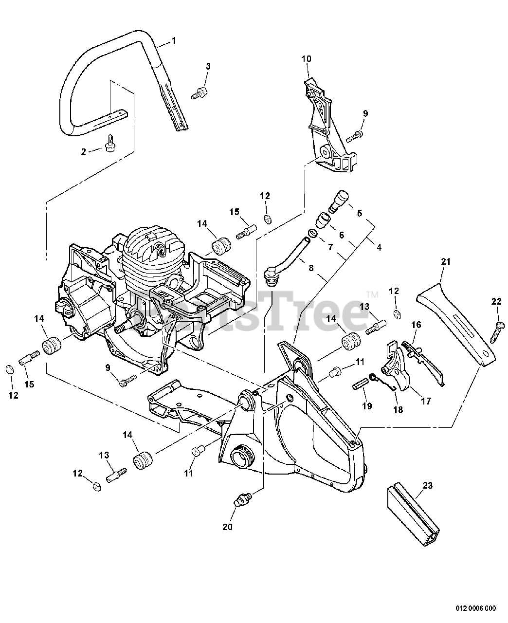 echo parts diagrams