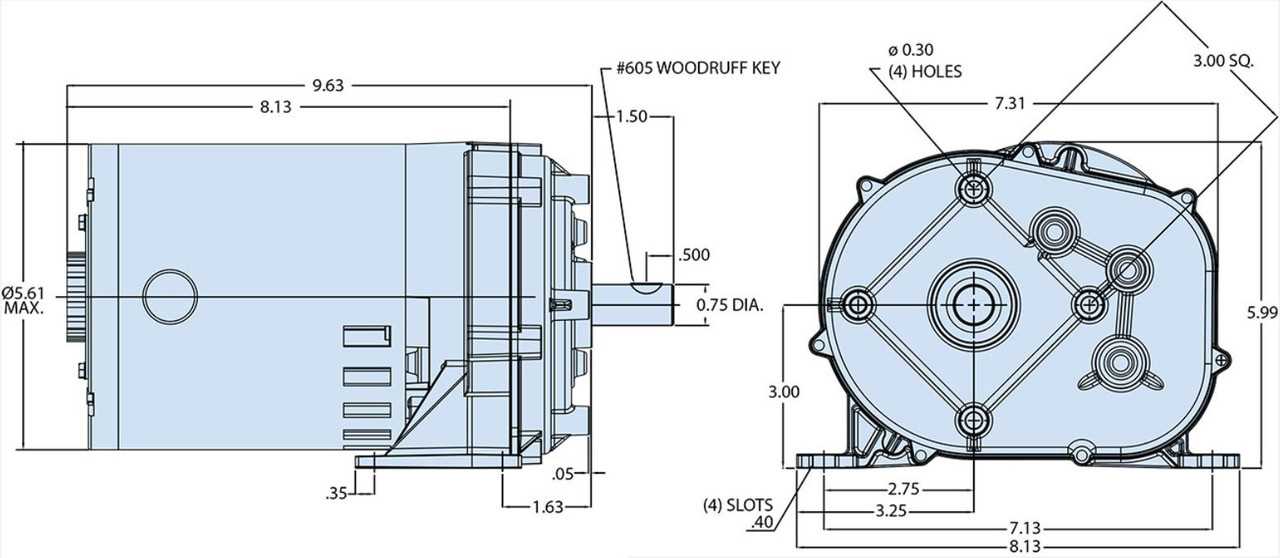 dayton motor parts diagram