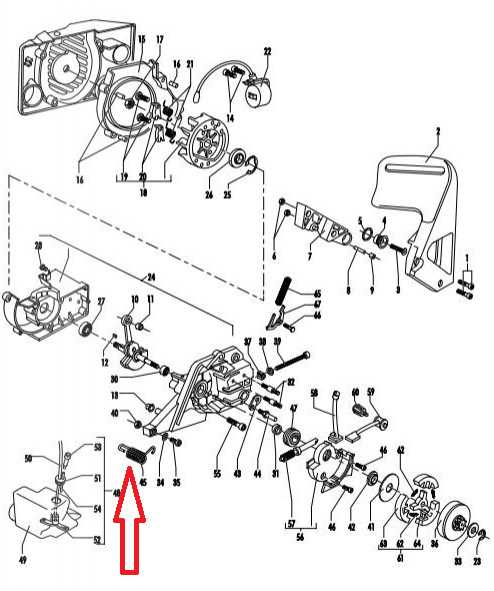 mcculloch chainsaw parts diagram