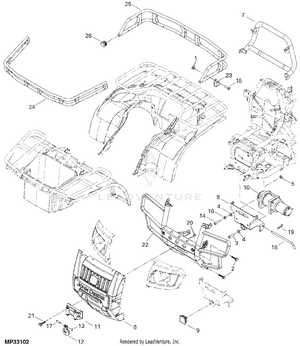 john deere buck 500 parts diagram