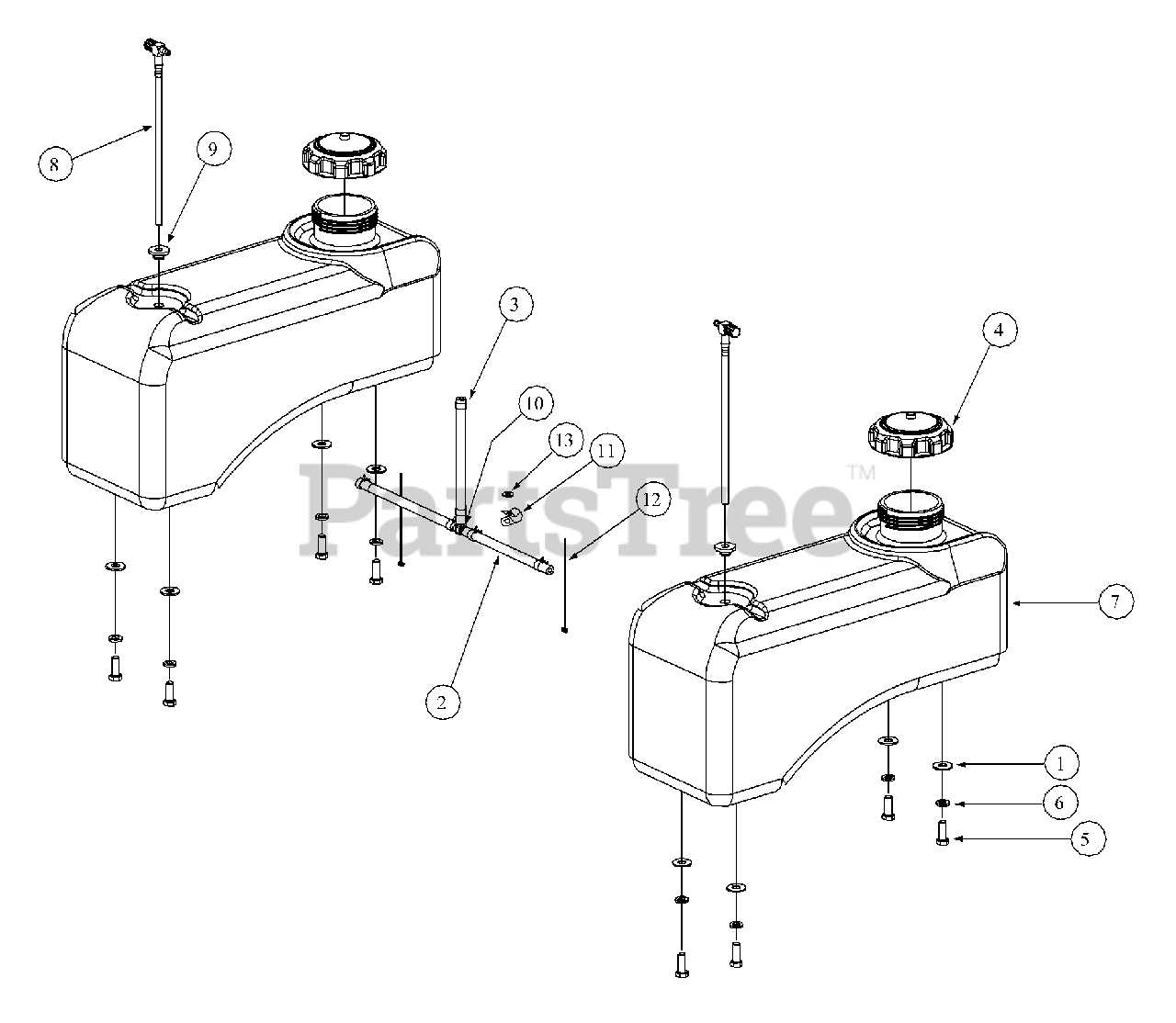 cub cadet zero turn parts diagram