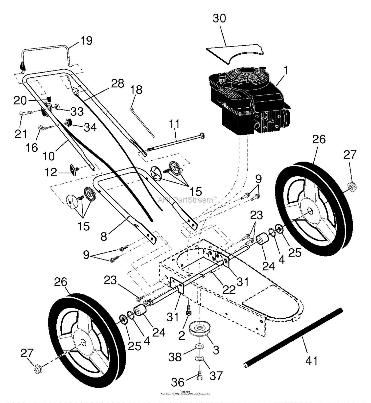 husqvarna weed eater parts diagram