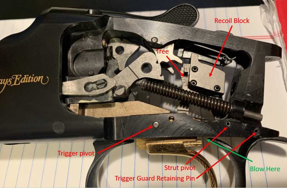 browning citori parts diagram