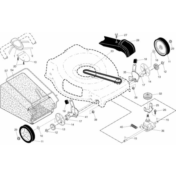 craftsman t110 deck parts diagram