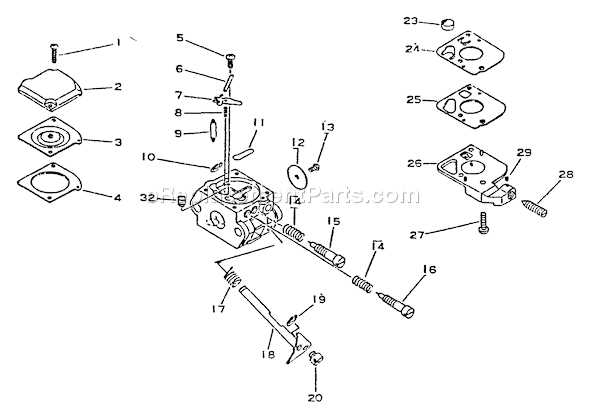 echo srm 230 parts diagram