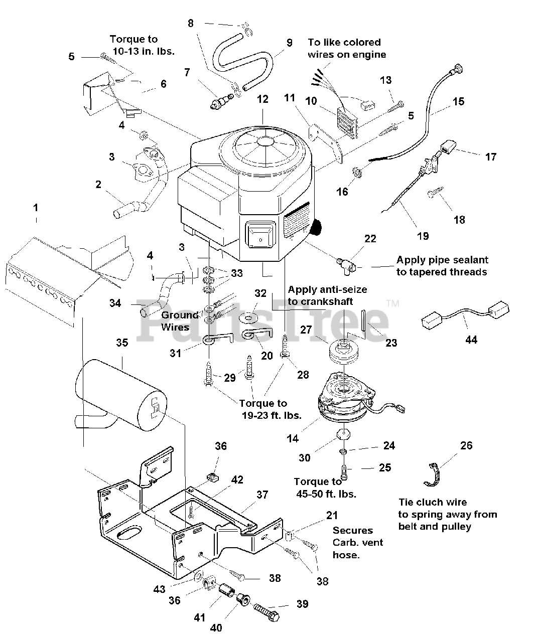 simplicity regent parts diagram