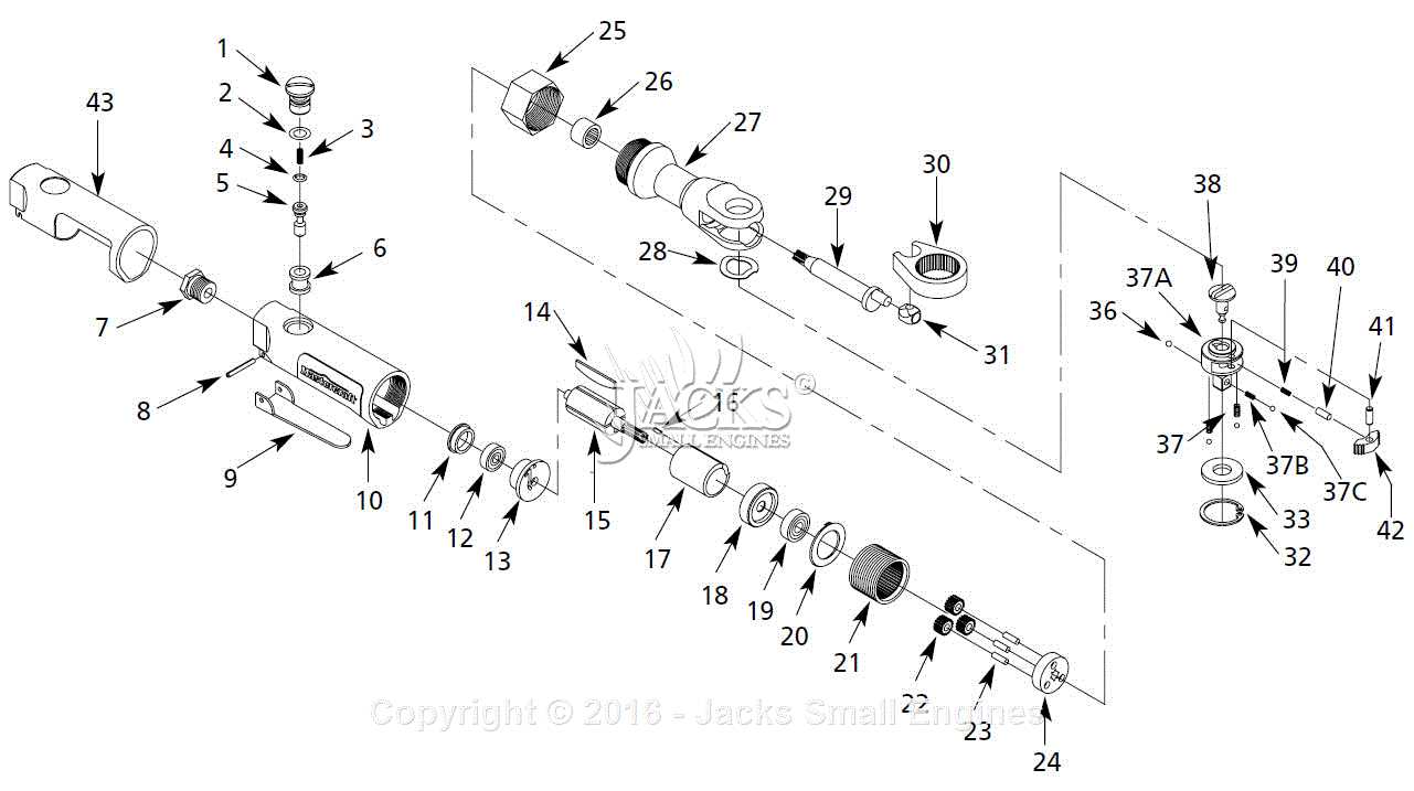 ratchet parts diagram