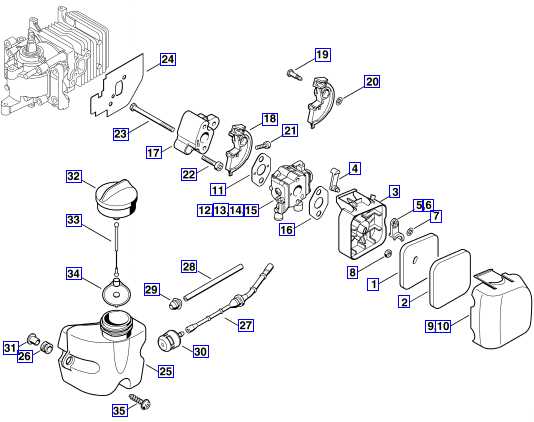 stihl hs 80 parts diagram