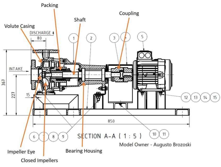 general pump parts diagrams