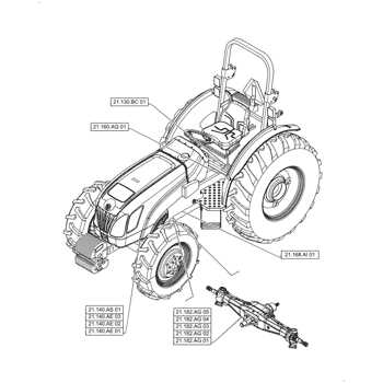 parts of a tractor diagram