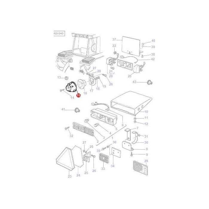 massey ferguson 383 parts diagram