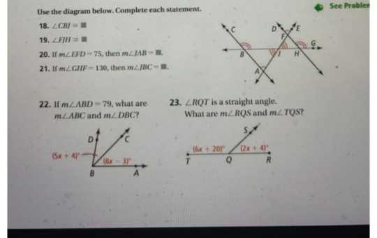 use the diagram below to complete each part