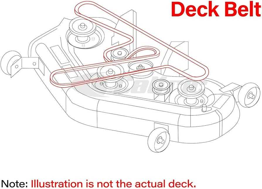 john deere 345 48 mower deck parts diagram