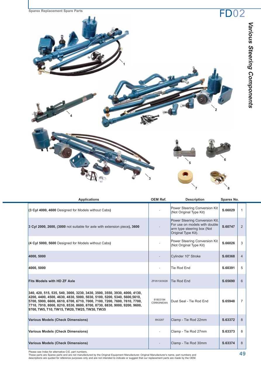 ford 6610 parts diagram