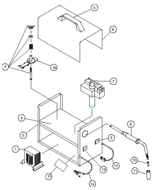 welder parts diagram