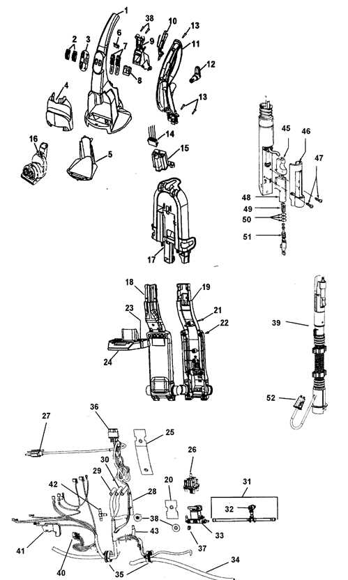 shark steam mop parts diagram