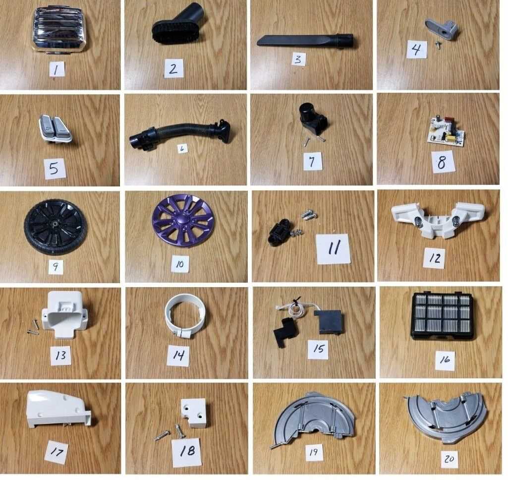 eureka vacuum parts diagram