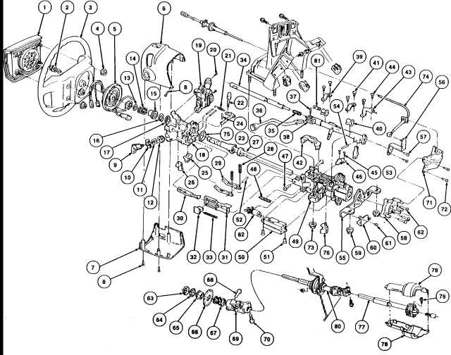 lincoln town car parts diagram