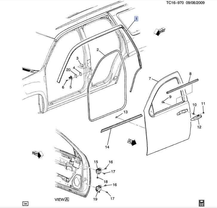 front chevrolet tahoe parts diagram