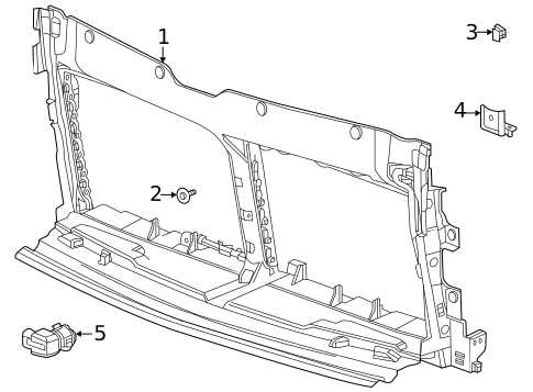 front chevrolet tahoe parts diagram