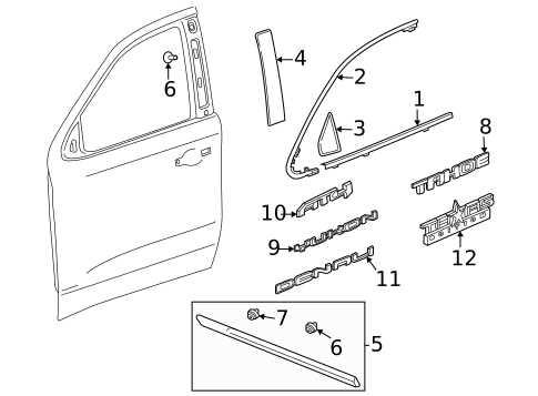 front chevrolet tahoe parts diagram