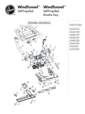 hoover fh52000 parts diagram