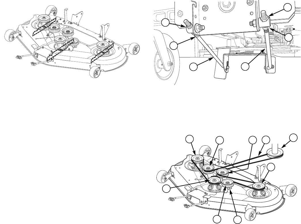 craftsman ys4500 deck parts diagram