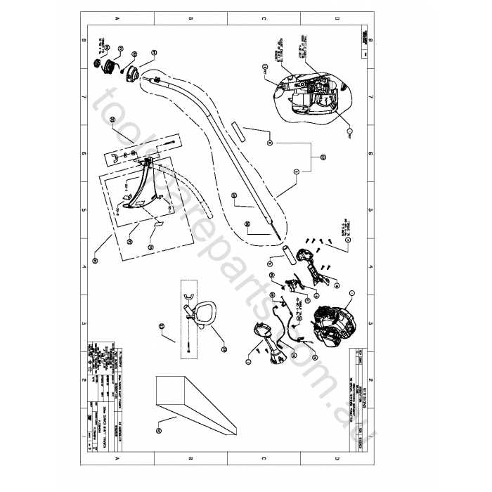 ryobi line trimmer parts diagram