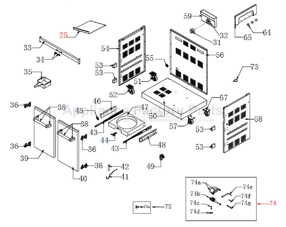 kitchenaid stove parts diagram