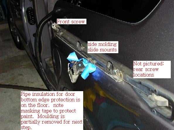 2005 honda odyssey sliding door parts diagram