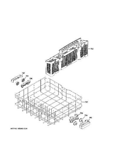 ge profile dishwasher parts diagram