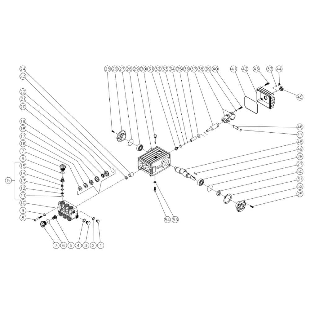 generac one wash parts diagram