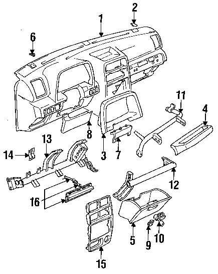 geo tracker parts diagram