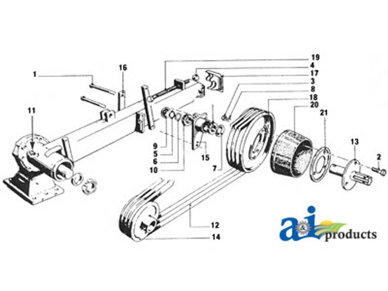 encore mower parts diagram