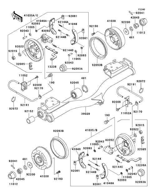 kawasaki mule 550 parts diagram