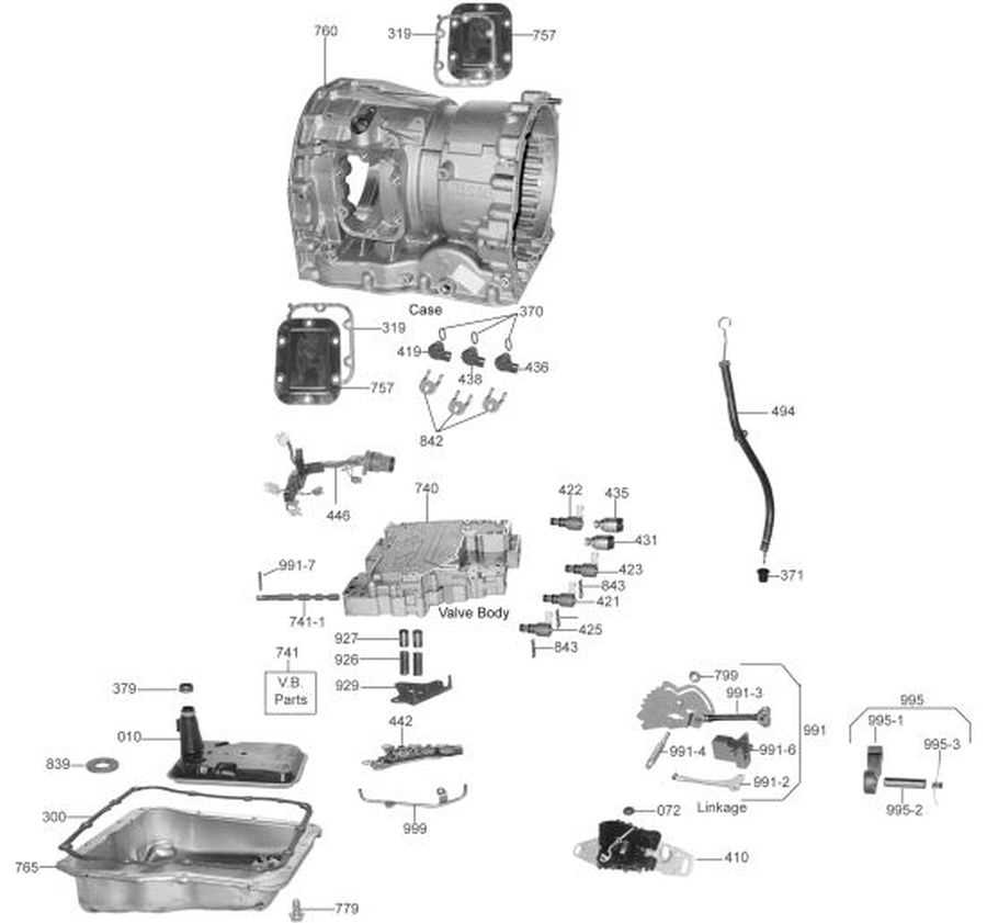 allison 1000 parts diagram