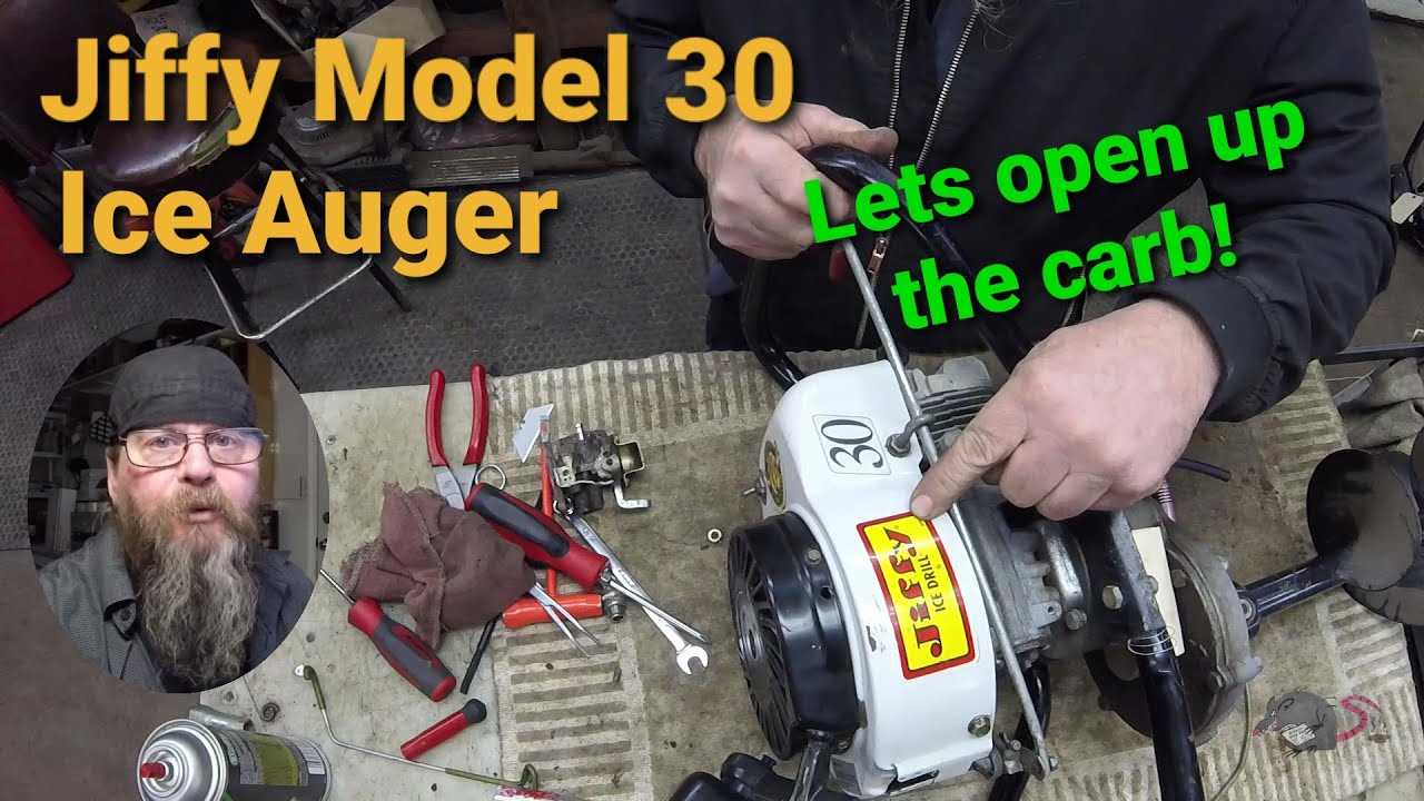 jiffy ice auger model 30 parts diagram