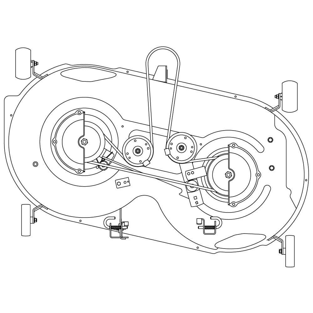 cub cadet ltx 1045 deck parts diagram