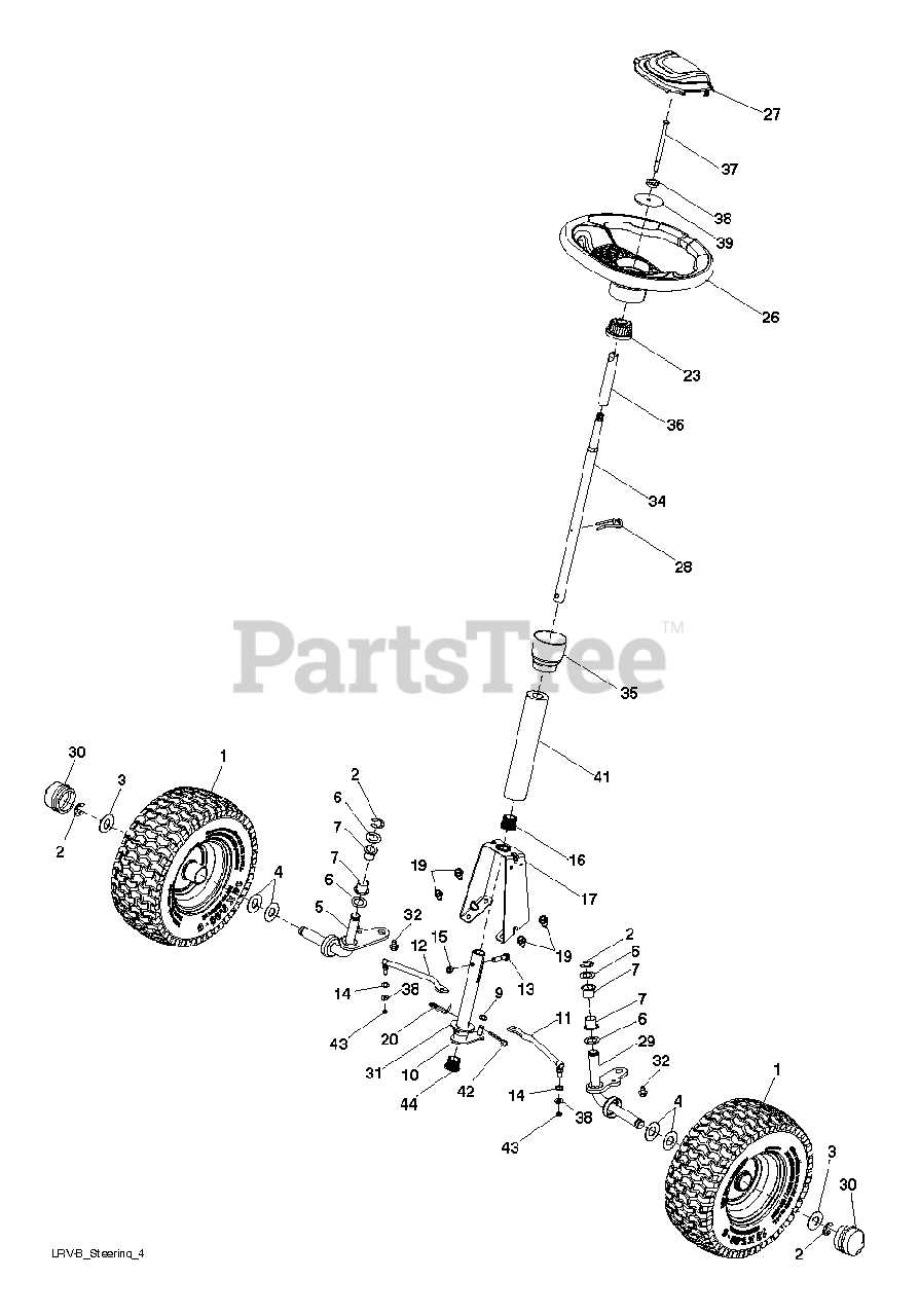 poulan pro 42 inch riding mower parts diagram