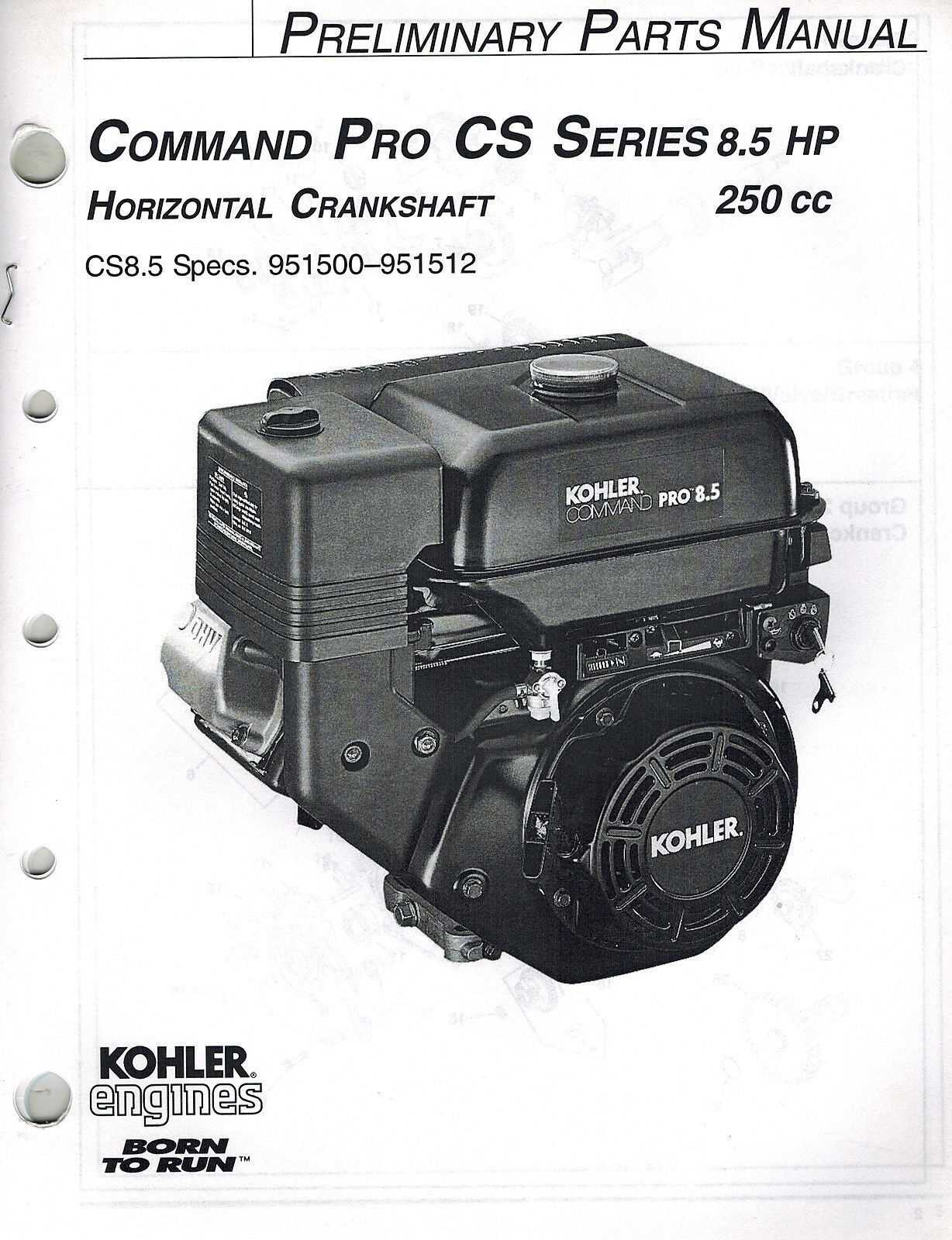 kohler command sp 27 parts diagram