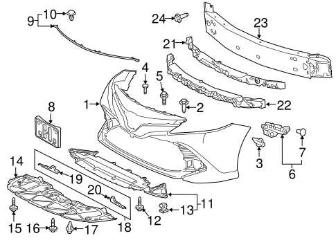 toyota camry undercarriage parts diagram