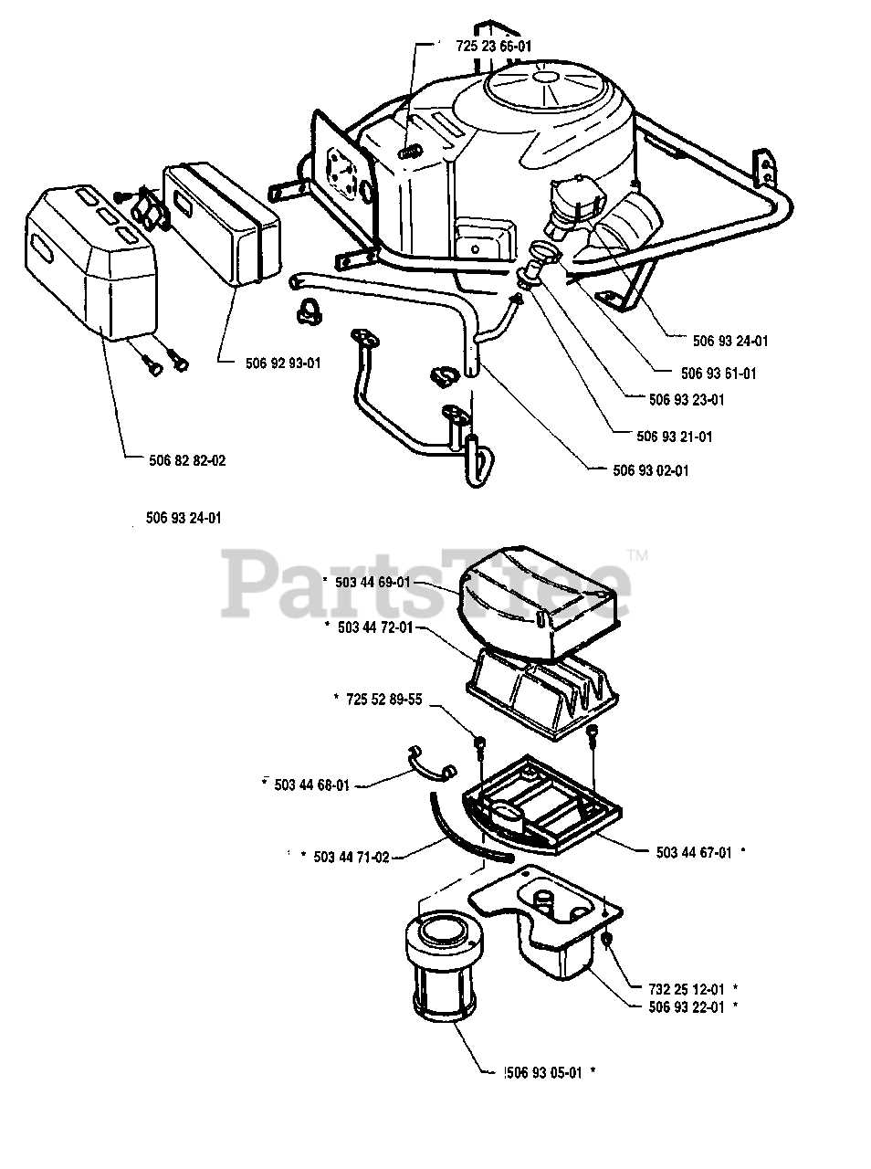 lawn mower carburetor parts diagram