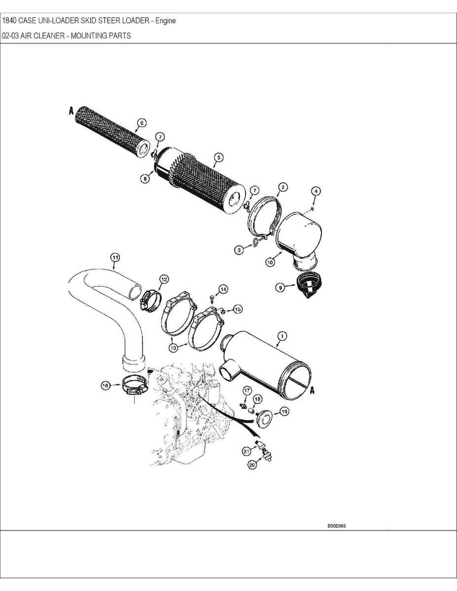 case 1840 parts diagram