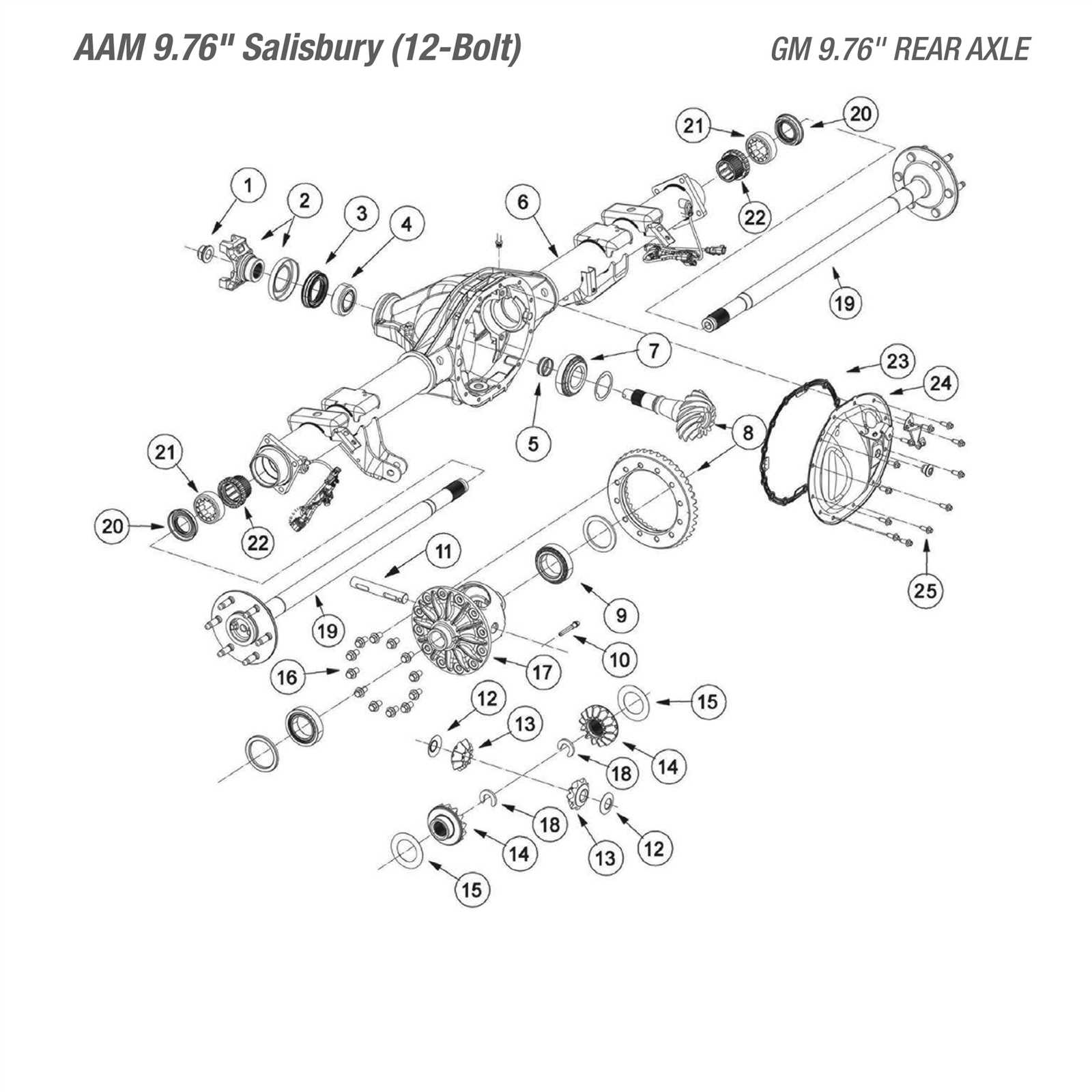 rear end parts diagram