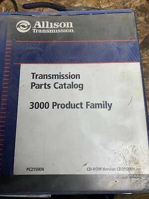 allison transmission 3000 parts diagram